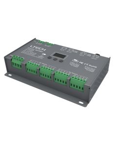 LT-916-OLED 16 Channels Constant Voltage DMX RDM LED Decoder Ltech Drivers