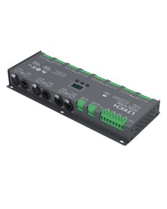 LT-932-OLED 32 Channels Constant Voltage DMX Decoder Ltech Controller